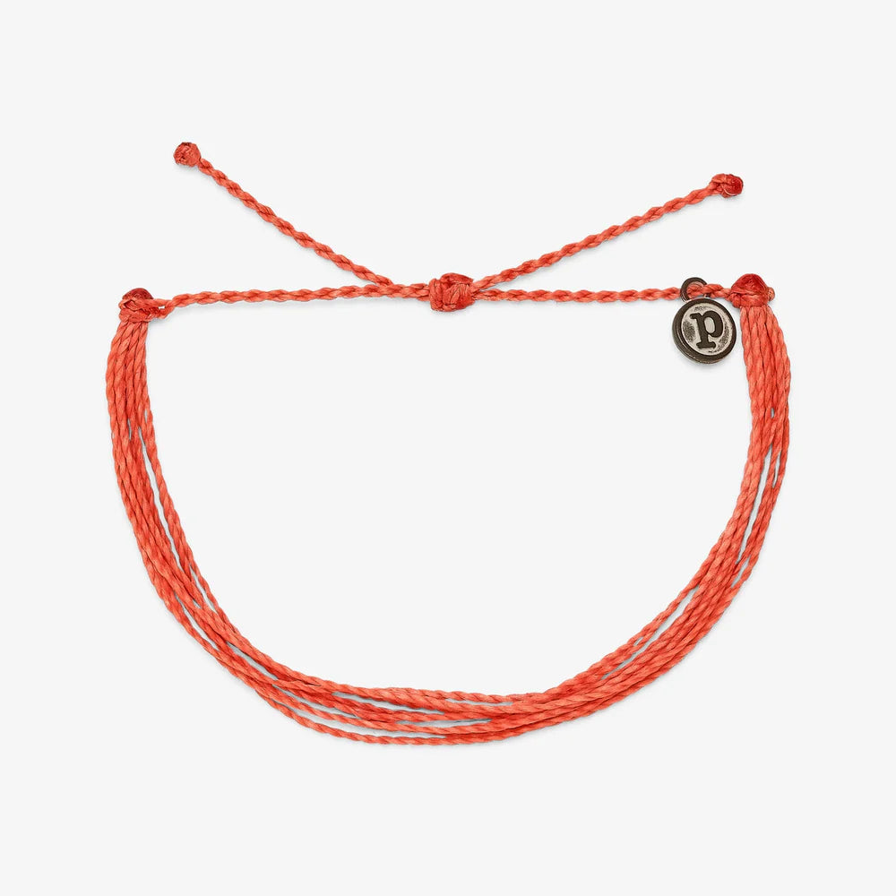 Pura Vida Original Bracelet Coral