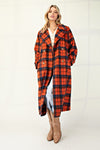 Plaid Long Coat