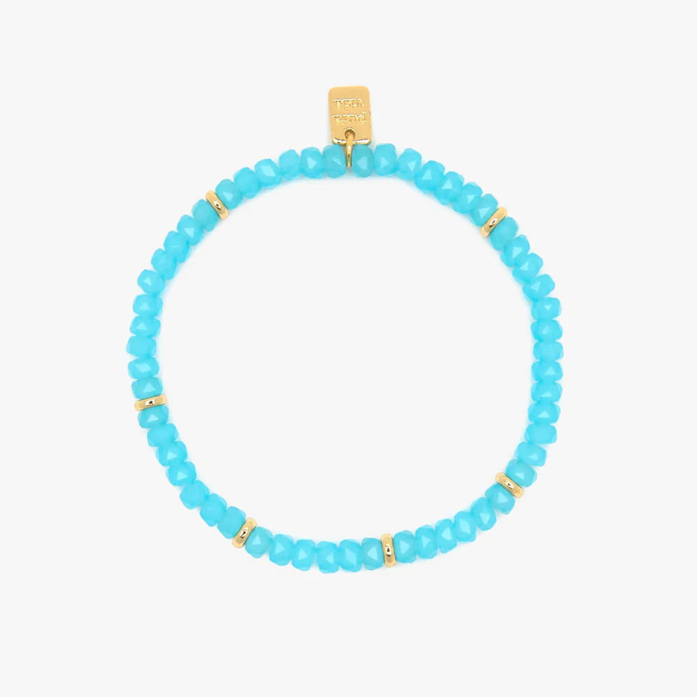 Pura Vida Surfrider Aqua Stretch Bracelet