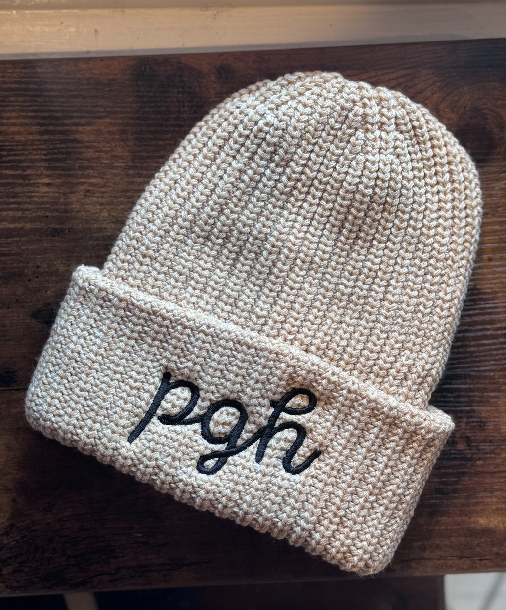 PGH Chunky Knit Beanie