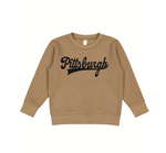 Toddler Pittsburgh Script Crew Neck